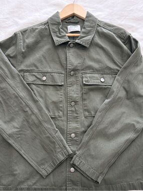 Old Navy Men's Olive Utility Field Jacket